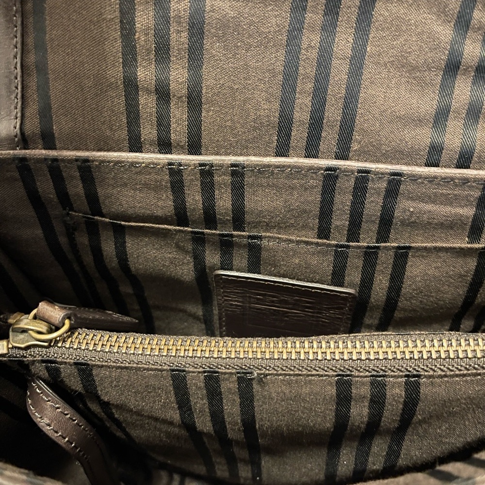 FRYE ANNA SADDLE HANDBAG DB222 CHARCOAL ITALIAN LEATHER $498 - Picture 14 of 16